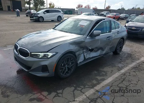 2025 BMW 330I z USA, uszkodzony, nr VIN 3MW69CW07S8F31629